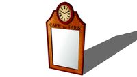 Lubéron, horloge miroir, Maisons du monde , 117.448, prix : 99