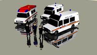 1990 LDV 400 + Vintage Metropolitan Police Officers