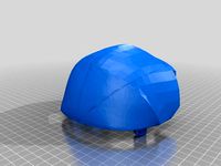 InMoov - full front skull no holes by zazics