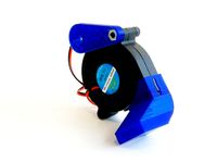 Snap-Fit Blower Fan Duct (Customizable) by thehans