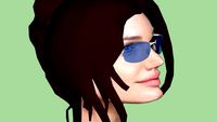 Textured 3D head