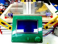 Snowstock Delta bracket for Pablo's excellent RepRapDiscount LCD mount by pefozzy