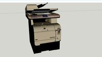 HP Laserjet CM2320mfi MFP Multi function printer scanner fax, detailed