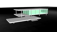 The Farnsworth House, by Mies Van de Rohe