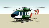 Hubschrauber BK 117 Polizei