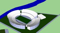 football stadium expanded