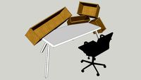bulo desk and chair