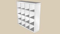EXPEDIT white-gloss 4x4