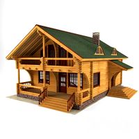 House of round logs