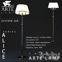Arte lamp / Alice  A3579PN-3AB