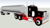 Red's Trucking Inc. Peterbilt Tanker