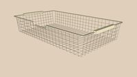 KOMPLEMENT wire basket 100x58x16
