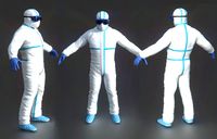 Hazmat Suit white