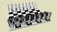Shotglass Chess Set
