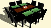 dinner table