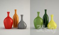 color vase