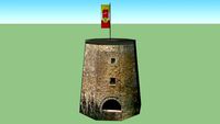 Kumstonne in Oerlinghausen (Windmühlenstumpf)