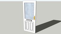 exterior UPVC door