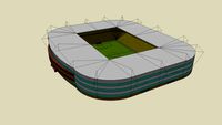 Big Modern national/premiership stadium