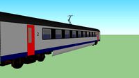 NMBS MS96 Rijtuig 2e klasse (deel B)