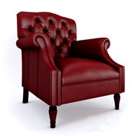 Lancaster Burgundy Chair