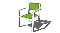 Fauteuil vert HAWAI, maisons du monde, ref 121837, 45
