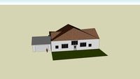 Mid-size suburban home