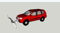 Nissan X-Trail snow
