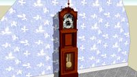 Classic standing clock