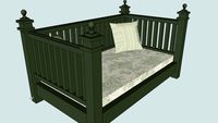 small porch bed swing