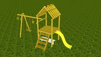 Parque infantil maderinco modificado