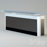 Contemporary reception desk