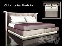 Gorgeous bed mvsn 0063, the factory Visionnaire