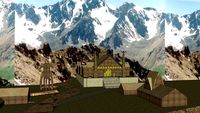 EDORAS AND THE GOLD CASTEL OF MEDUSELD LORD OF THE RINGS