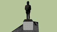estatua a blas cabrera y felipe
