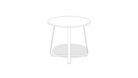 Ribbon End Table