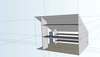 Walk-in wardrobe