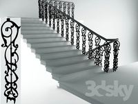 stairs and railings