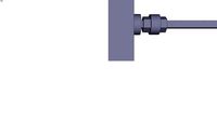 Rotary handle - for DPX 1250/1600 - vari-depth IP 55 - standard - grey