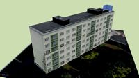 Wohnblock am Bayrischen Bahnhof Leipzig Riemannstraße