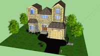 a house, and a yard too!