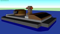 Prototype sinkable battleship