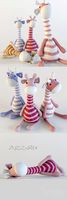 Giraffes textile
