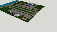 Small airport and airbase
