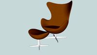 Fritz Hansen, Egg Chair by Arne Jacobsen