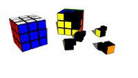 rubik's cube - edy-orange
