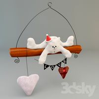 Decorative pendant SEAL