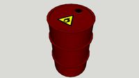 Flamable Barrel