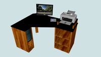 Corner desk
