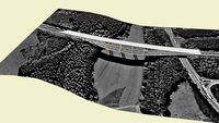Talbrücke Rosenthal A45 Abfahrt Olpe